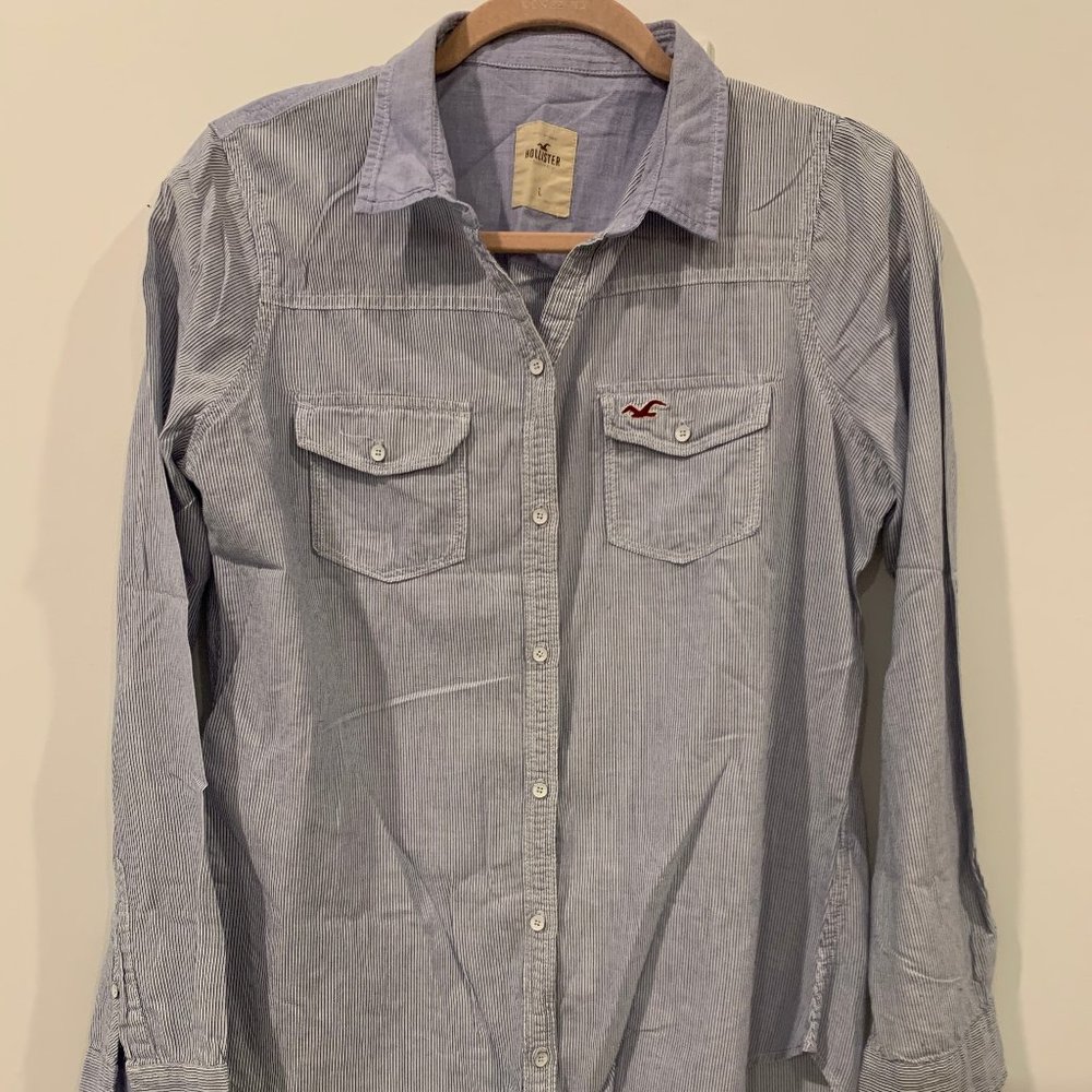 Hollister Long Sleeve Shirt, Size L